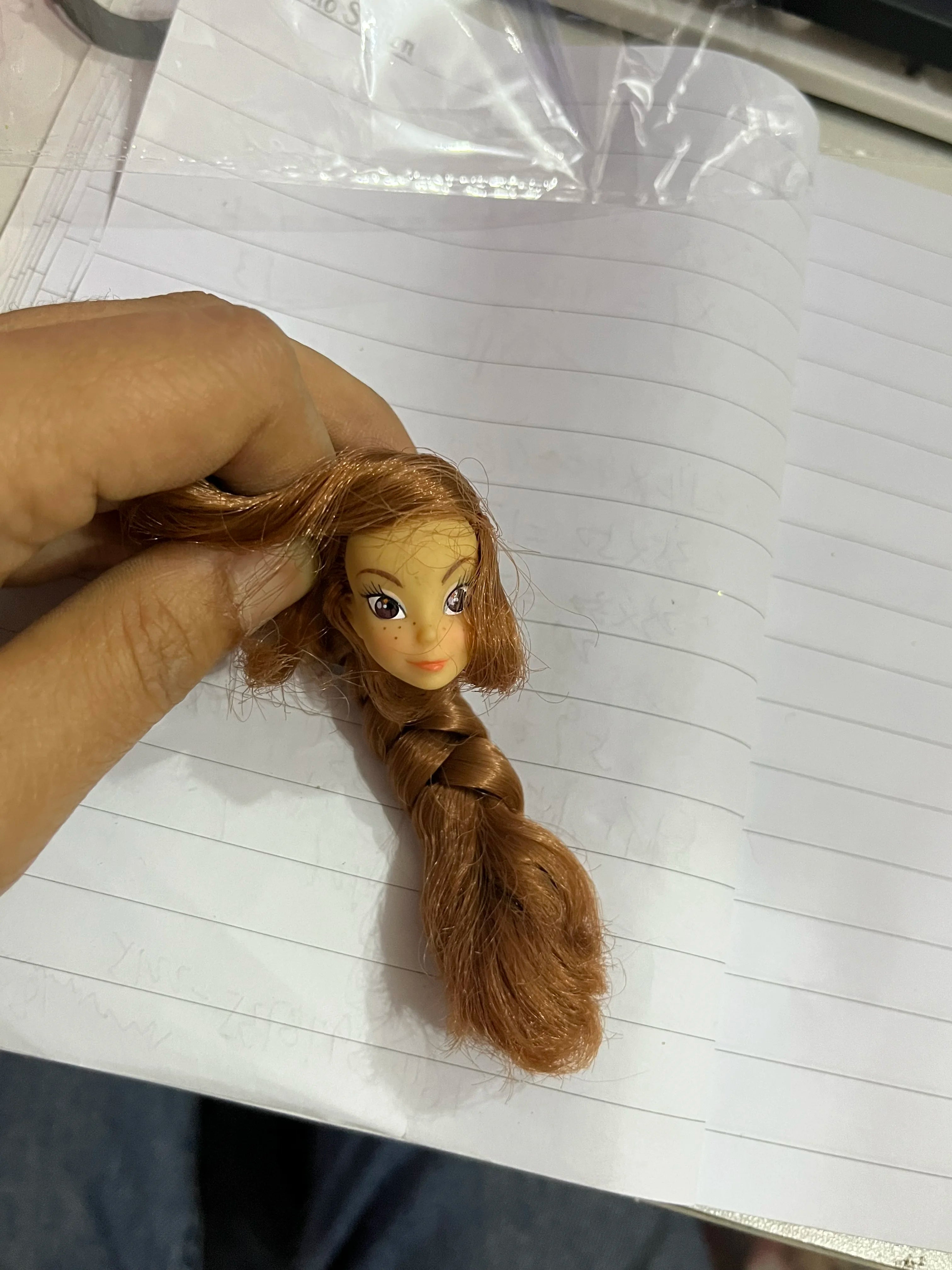 1/12 Doll House Girl Doll Without Head - DIY Nude Movable Body, 25cm