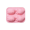 Human Heart & Brain Silicone Molds for Halloween Candy & Cake Decoration