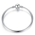 Women's Forever Love Charm Bracelet Bangles - Adjustable Fine Jewelry