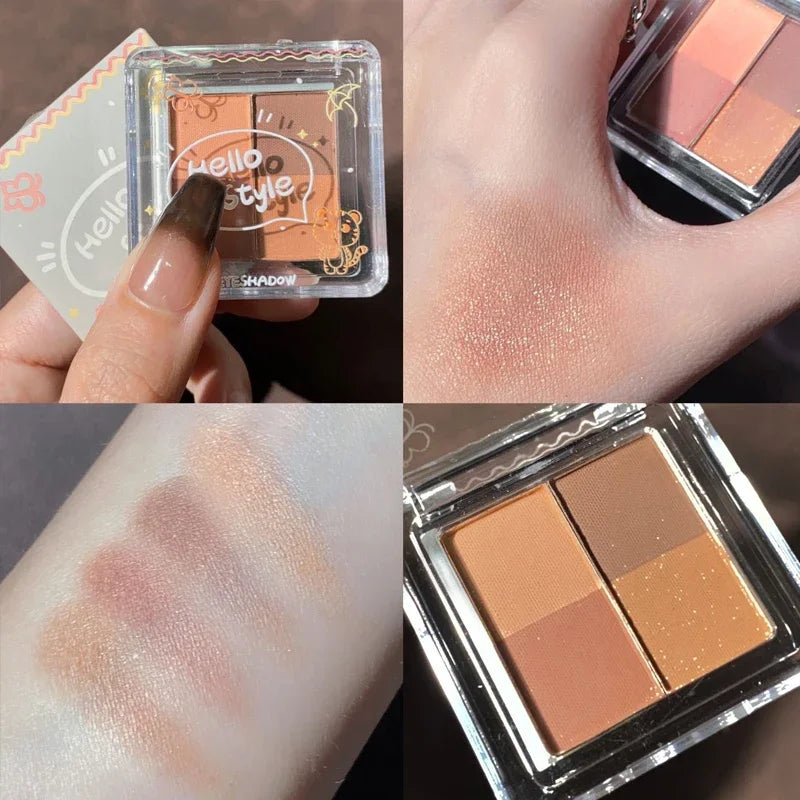 Multicolor Eyeshadow Palette - Brightening Long Lasting Eye Makeup