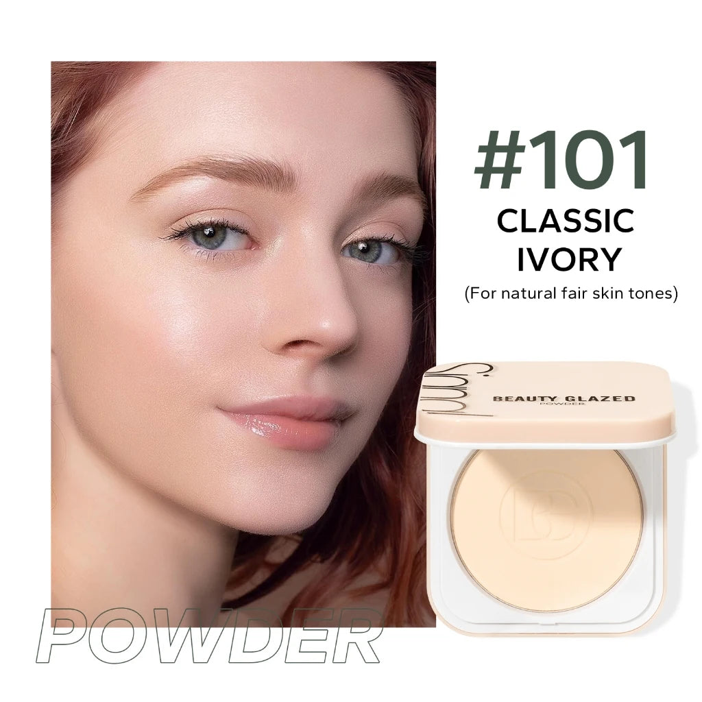 Oil Control Matte Face Powder with Waterproof Finish - Flawless Full Coverage