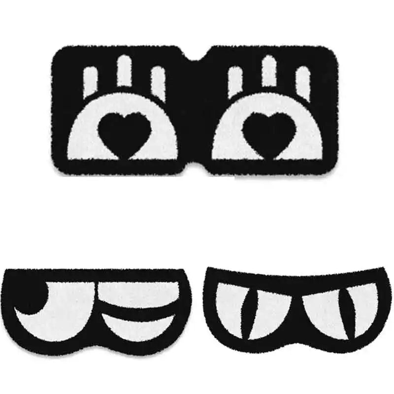 Big-eyed Cartoon Carpet Plant Plush Floor Mat - Non-slip Bedroom Living Room Decor