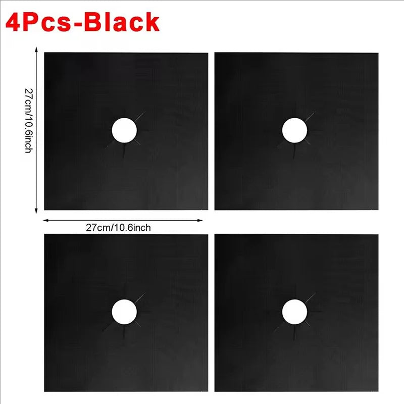 Gas Stove Protector Reusable Cooker Lid Liners - Kitchen Cookware Accessories