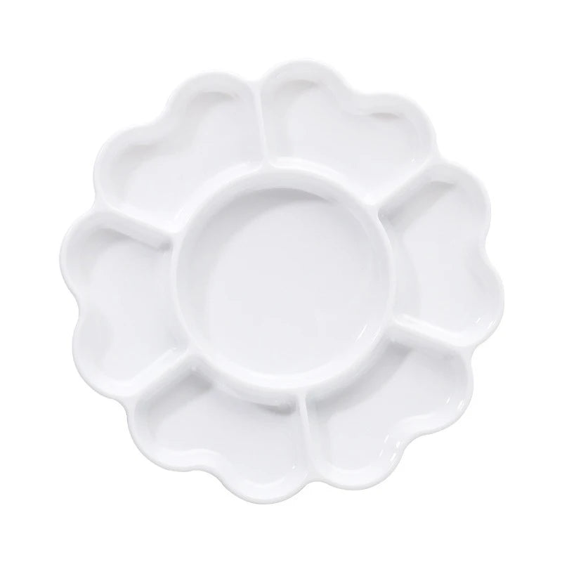 Imitation Porcelain Color Palette for Art and Crafting - Plum Blossom White