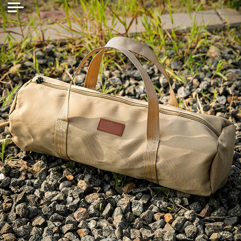 Portable Camping Storage Bag - Oxford Cloth Canopy Pole Pouch for Outdoor Gear