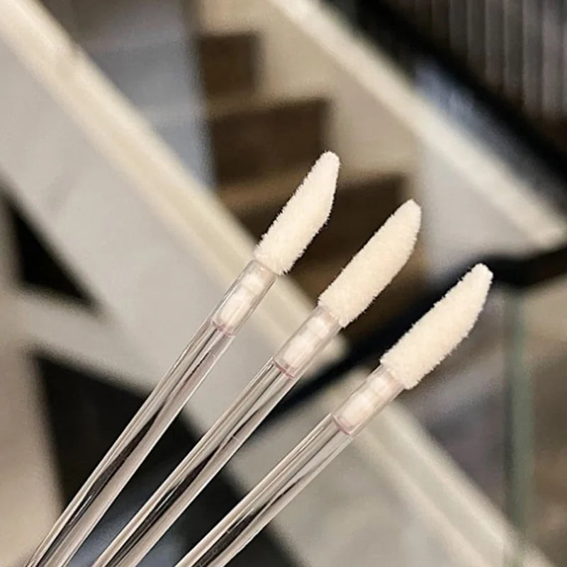 Disposable Lip Makeup Brushes Set - Lipstick Applicator Wands, 100/300PCS