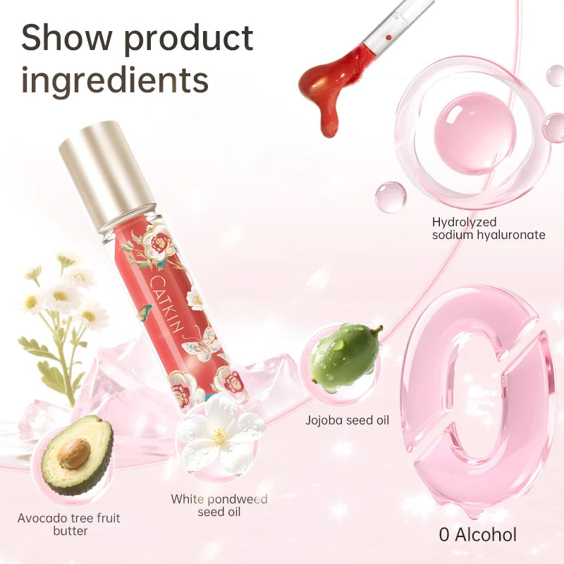 Moisturizing Lip Gloss with Precise Applicator - Water-Resistant, Long-Lasting