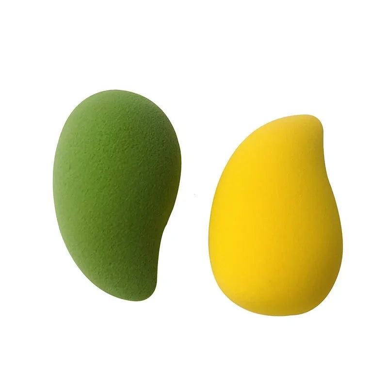 Mango-Shaped Soft Makeup Sponge Blender for Face and Foundation