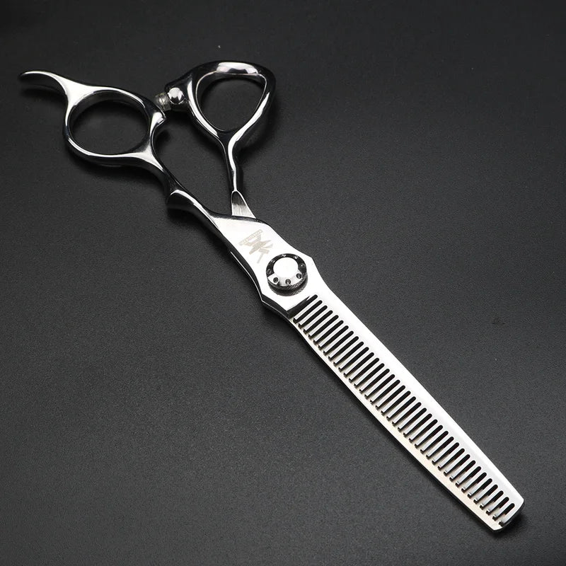 Professional Hair Cutting Scissors 6.5 Inch Thinning & Styling Shears, Sharp Steel Barber Scissors