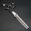 Professional Hair Cutting Scissors 6.5 Inch Thinning & Styling Shears, Sharp Steel Barber Scissors