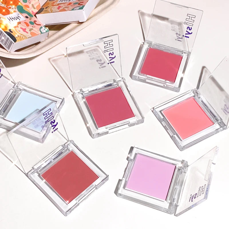 Matte Blush Palette for Natural & Youthful Makeup - Brightening & Highlighting