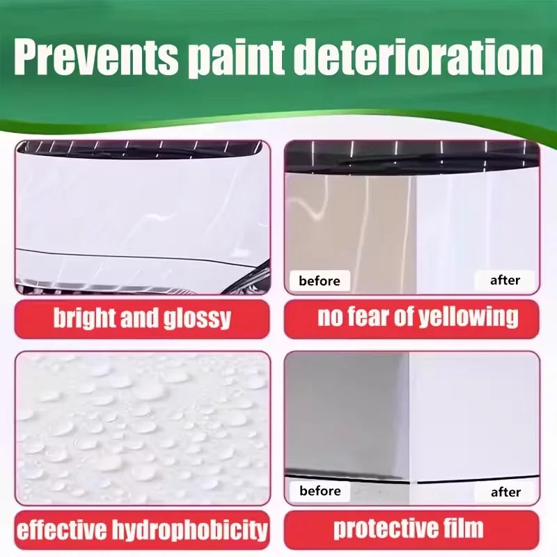 Car Paint Scratch Removal Kit - Oxidation Restoration, Whitening & Polishing