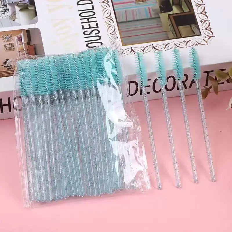 Makeup Tool Set 50/100/300/500pcs Eyelash & Eyebrow Brushes Applicators