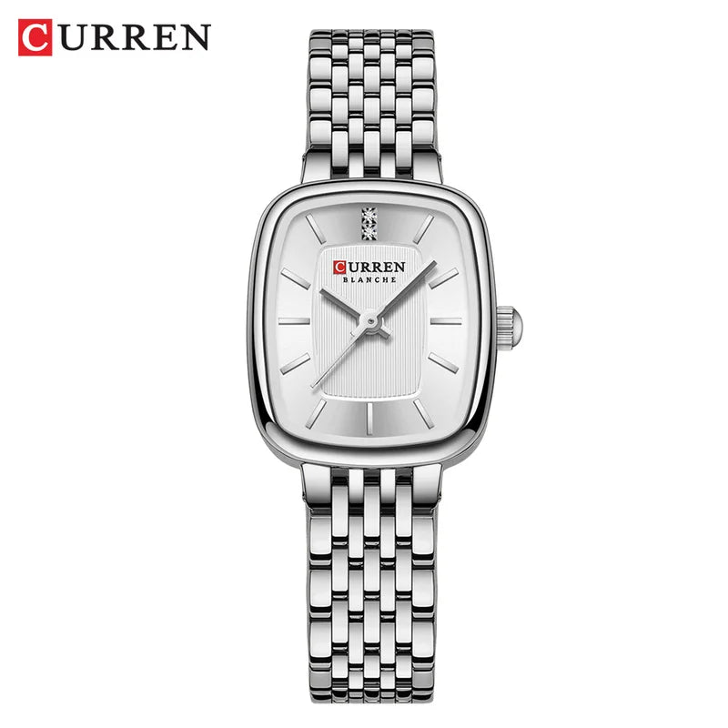 Women's Waterproof Square Watch - Casual Fashion Wristwatch for Ladies
