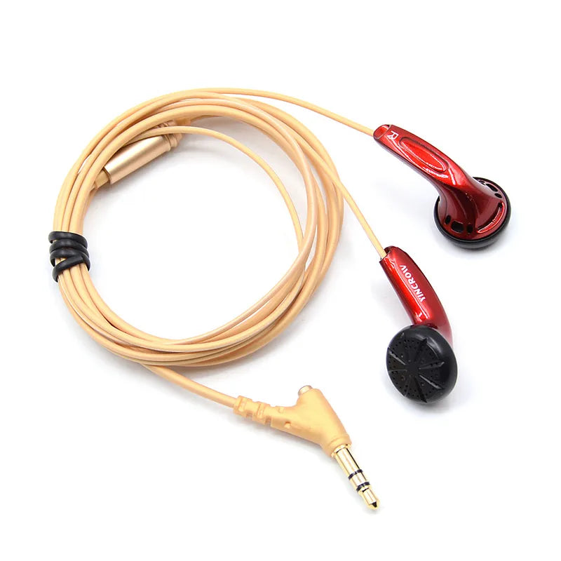 YINCROW X6 3.5mm In-Ear Earphones with Flat Head for HiFi Audio - Multiple Colors