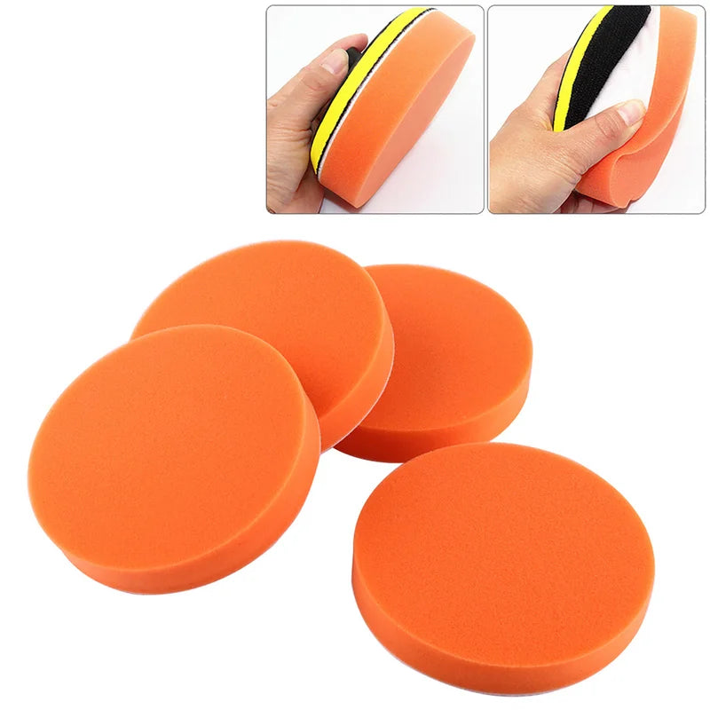 Car Polishing Pads 6 Inch Sponge Buffing & Waxing Pads 10-Pack
