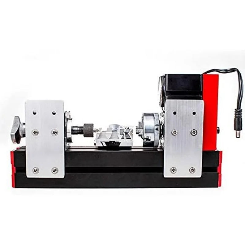 Mini Power Metal Lathe Machine 24W 20000RPM for Wood Plastic Soft Metals
