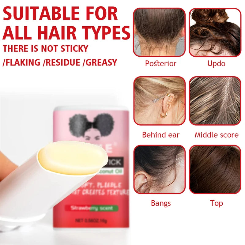 Waterproof Hair Glue & Wax Stick for Wig Styling & Lace Bonding - Multiple Colors