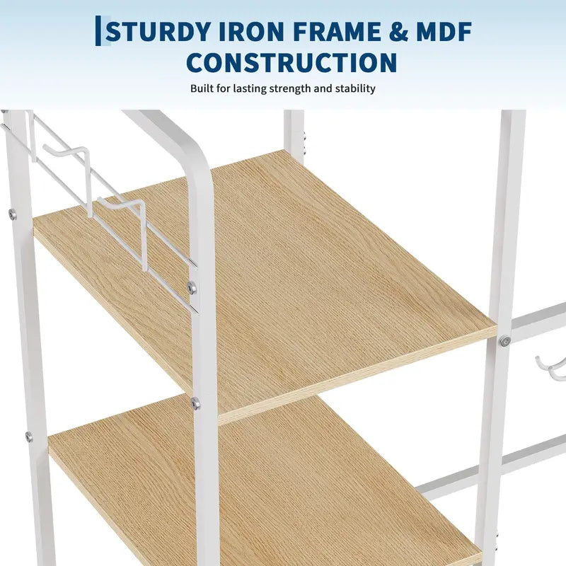 3-Tier Purse Organizer Rack with Wheels and Shelves for Closet Storage