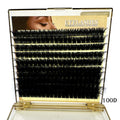 DIY Eyelash Extension Clusters - 10-18mm Wispy Lash Fans, Assorted Colors