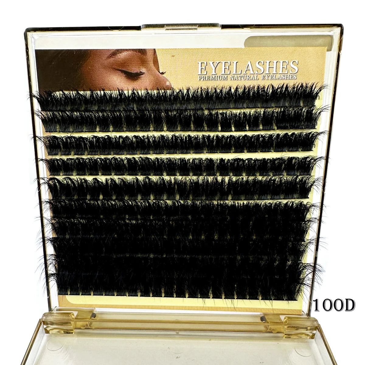 DIY Eyelash Extension Clusters - 10-18mm Wispy Lash Fans, Assorted Colors