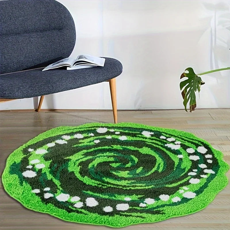 Waterproof Plush Carpet for Living Room Bedroom Play Area Floor Mat - Various Sizes