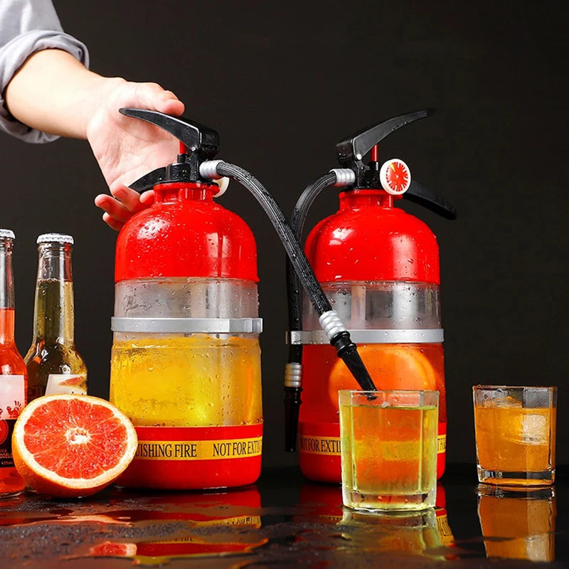 1.5L Beer Dispenser with Fire Extinguisher Design - Party Beverage Pourer