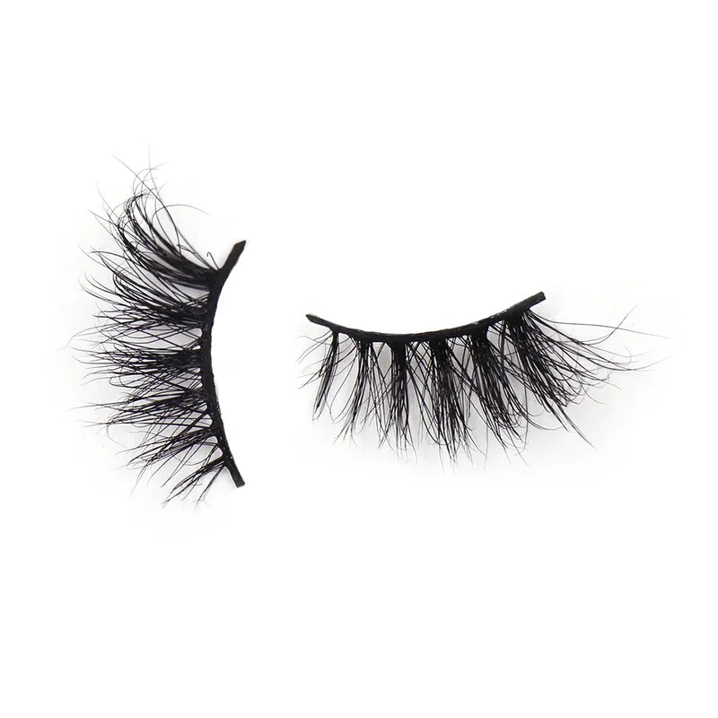 Reusable Half Mink False Eyelashes for Natural & Fluffy Eye Makeup - Multiple Colors