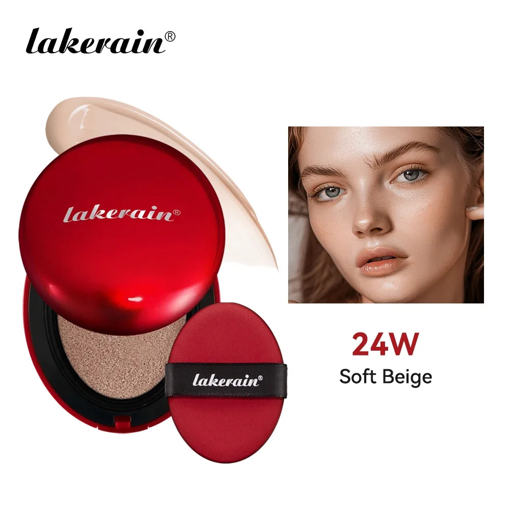 Long-Lasting Cushion Foundation with Full Coverage and SPF - All Colors