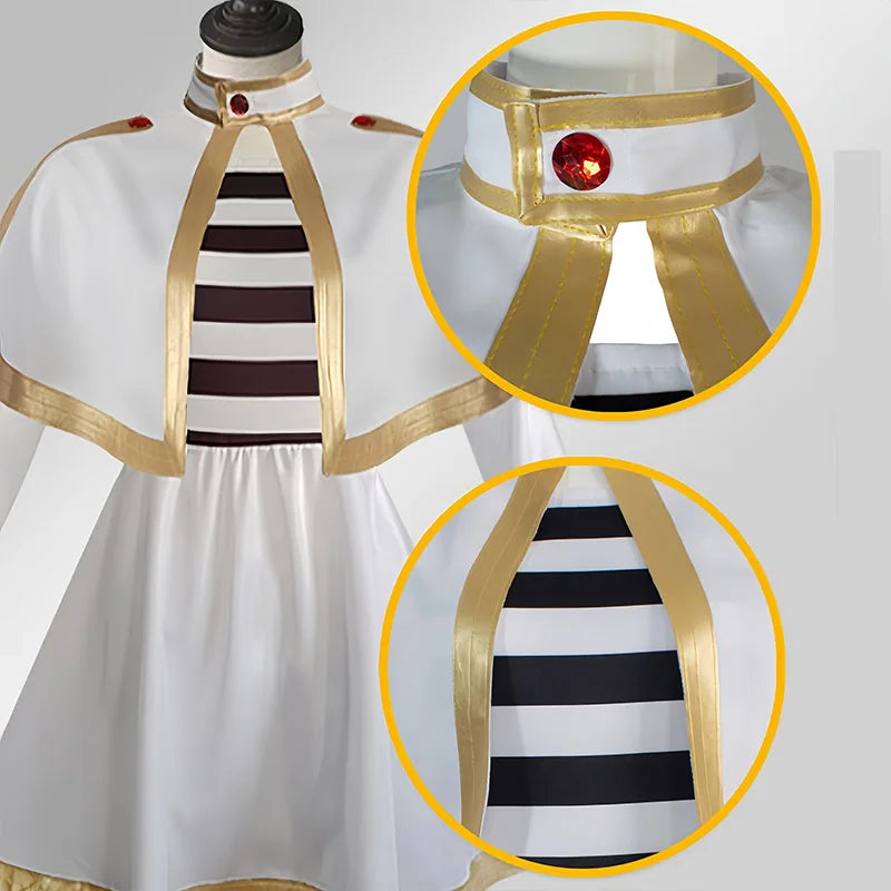 Anime Frieren Cosplay Costume for Women Halloween Fancy Dress