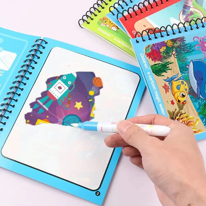 Magic Water Drawing Books for Kids, Art & Painting Toys, Birthday Gift
