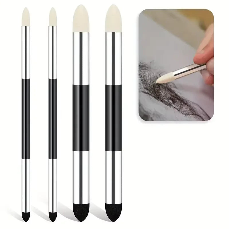 Dual-Headed Sketch Pens Set for Artists - Reusable & Washable Art Blending Tools