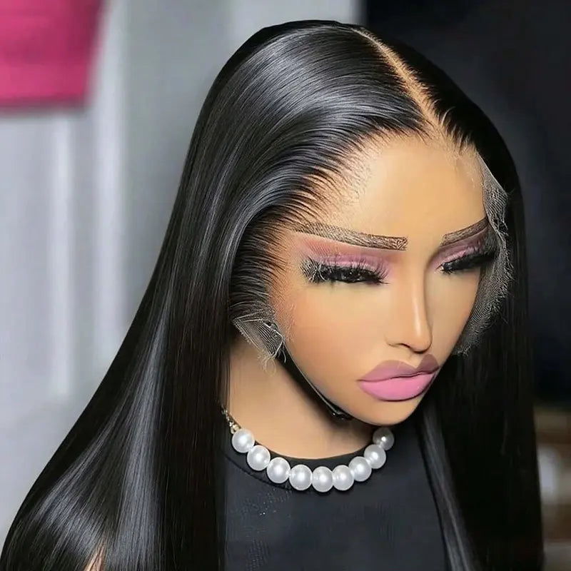 HD Lace Frontal Wig Human Hair 13x6 & 13x4 Styles, Straight, 200-250% Density