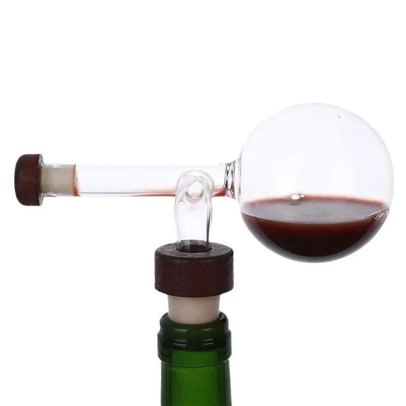 Wine Aerator Pourer Set - Quick Decanter for Red & Glass Wine Bottles
