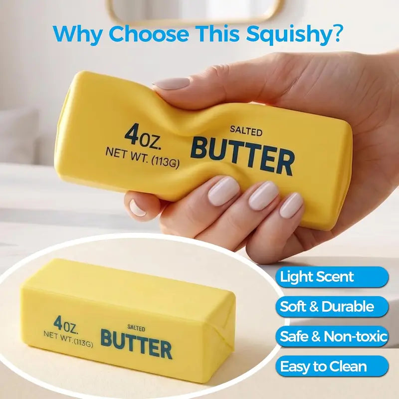 Soft Slow Rebound Butter Stick Stress Relief Gadget - Anti-Anxiety Desk Toy
