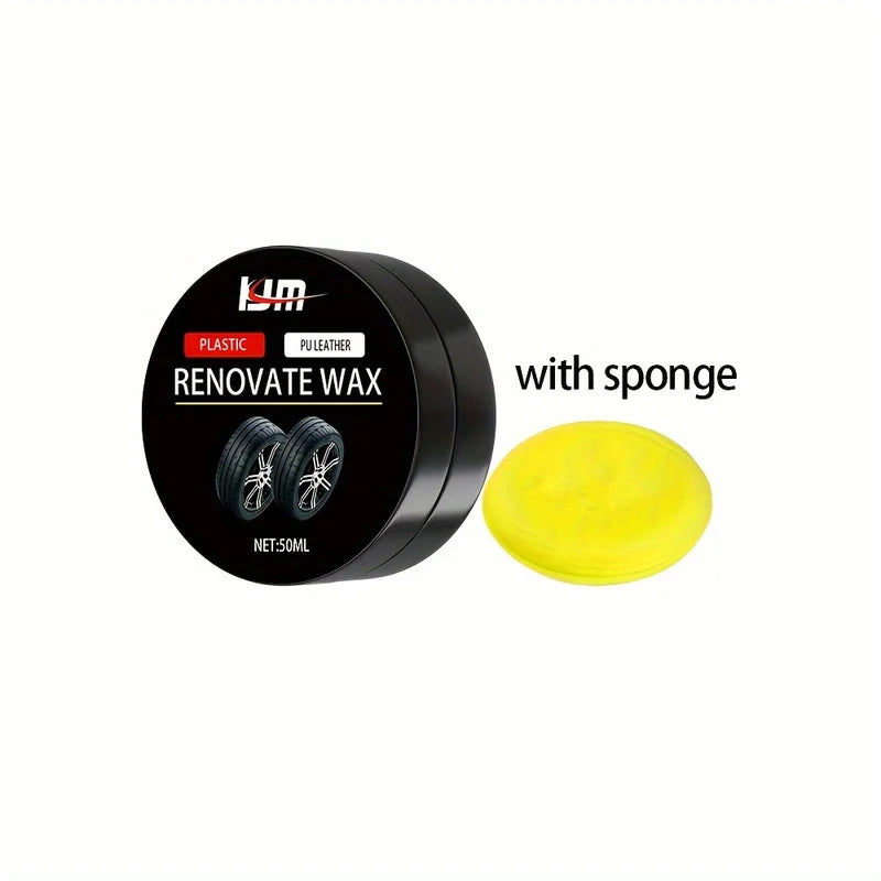 Universal Car Headlight Restoration Wax - Scratch Removal & Hydrophobic Polish