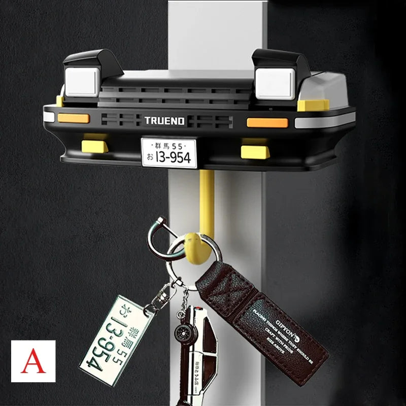 Car Headlight Wall Key Holder - Wall-Mounted Car Enthusiast Gift Accessory