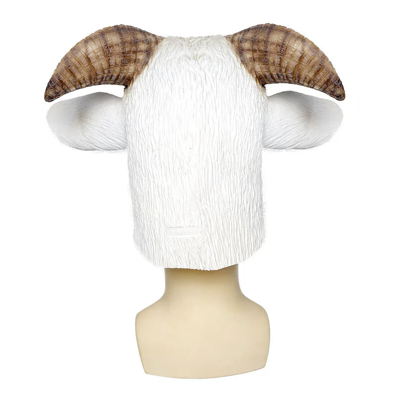 Funny Animal Goat Latex Mask for Halloween Carnival Party Trick