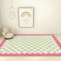 Imitation Cashmere Carpet for Bedroom and Living Room - Non-Slip, Easy Care Home Decor