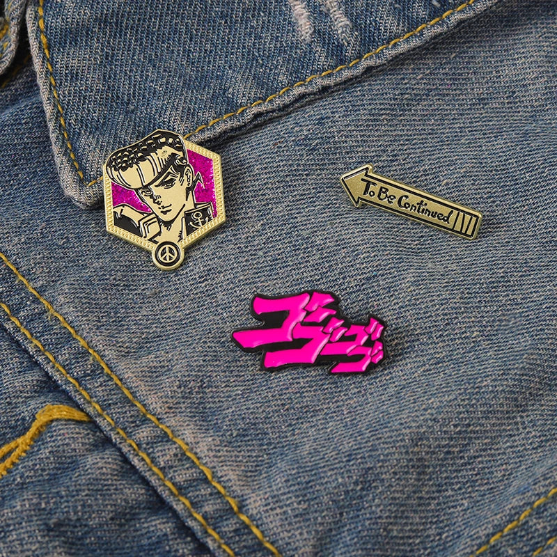 Anime Enamel Pins Custom Brooches Lapel Badges for Fans & Gifts
