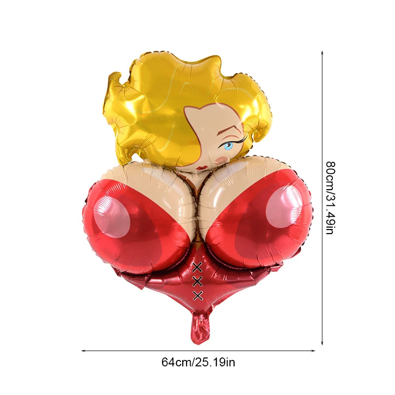 Bachelorette Party Water Bottle Decoration Large Penis Balloon Supplies Bridal Shower Accessory