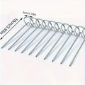 10pcs Air Fryer Skewer Set Food Grade 304 Stainless Steel Universal Accessories
