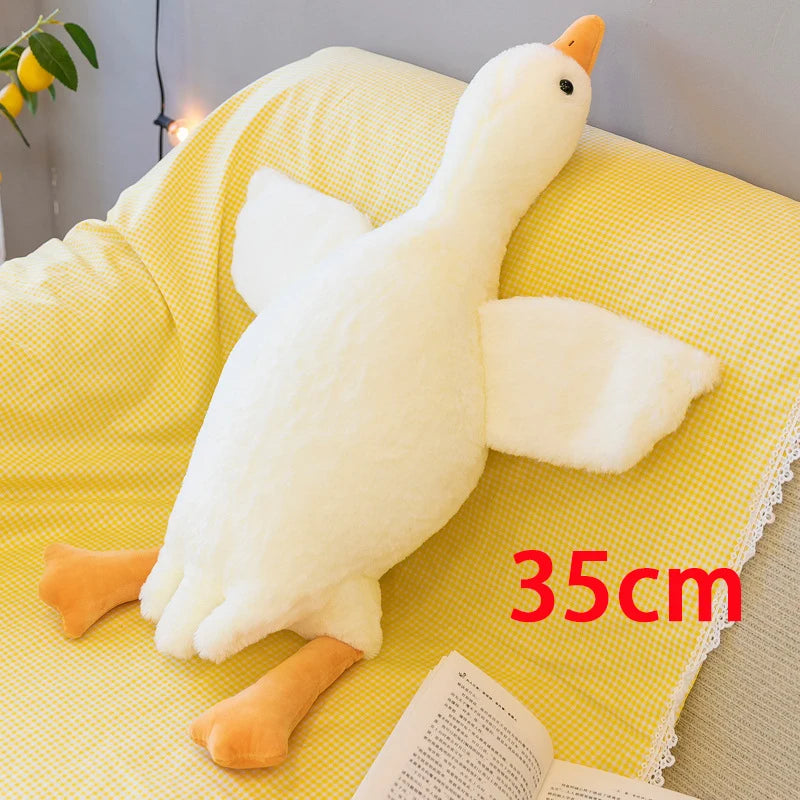 Cute Goose Plush Pillow - Soft Duck Sleeping Cushion for Sofa & Kids