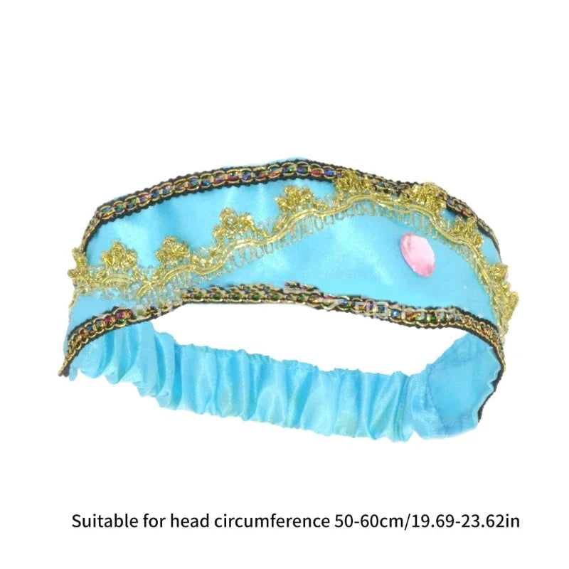Girls Crystal Headbands with Large Crystal Princess Hair Accessory for Special Occasions
