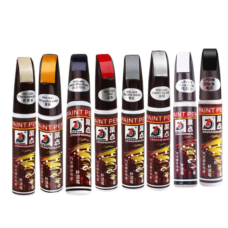 Multi-Color Car Scratch Repair Pen Liquid Paint Marker for Auto Touch-Ups