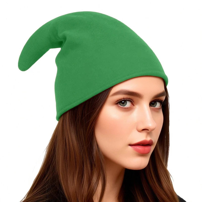 Unisex Christmas Elf Hat Costume Accessory for Holiday & Cosplay Parties