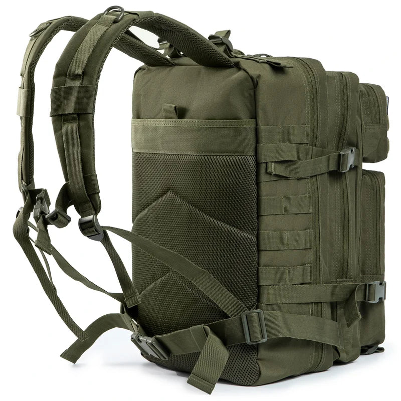 45L Large Capacity Tactical Hiking Backpack for Camping and Outdoor Adventures