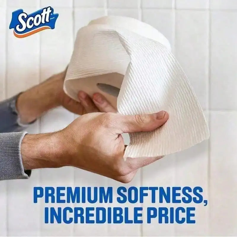 Commercial Size Triple Roll Toilet Paper Bulk Pack Soft Septic Safe for Hotel Office Home
