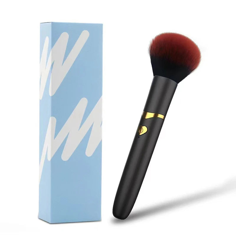 Electric Foundation Makeup Brush Vibrating Multi-Function Portable Cosmetic Tool