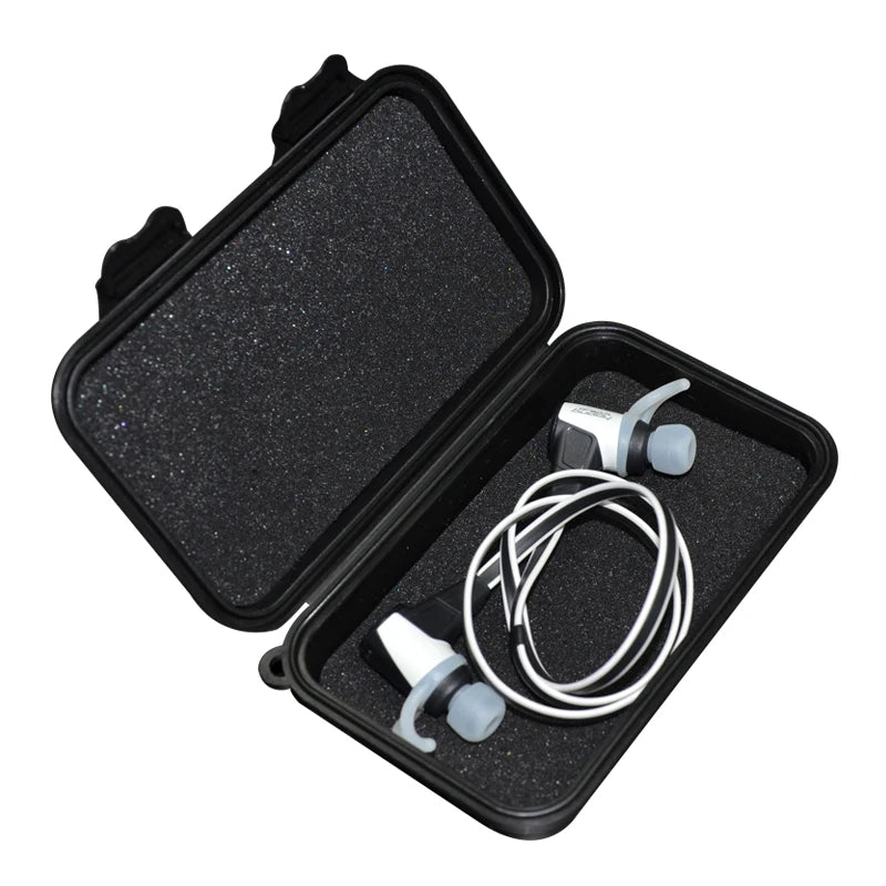In-Ear Earphone Storage Case Bag Portable Zipper Box for Headphones